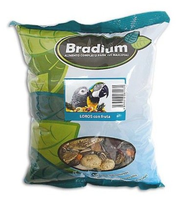 BRADIUM MIXTURA LOROS Y GUACAMAYOS CON FRUTA 700GR