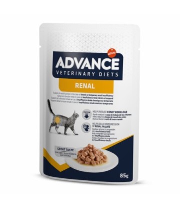 ADVET CAT POUCH RENAL 85GR