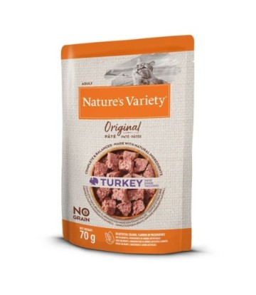 NATURES VARIETY ORIGINAL NO GRAIN PAVO 70GR