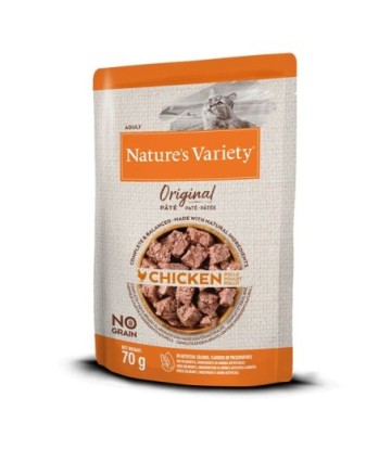 NATURES VARIETY ORIGINAL NO GRAIN POLLO 70GR