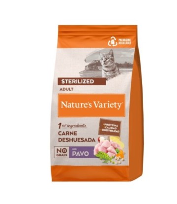 NV NO GRAIN ADULT STERILIZED PAVO 3KG