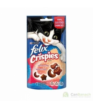 FELIX PARTY CRISPIES SALMON Y TRUCHA 45GR