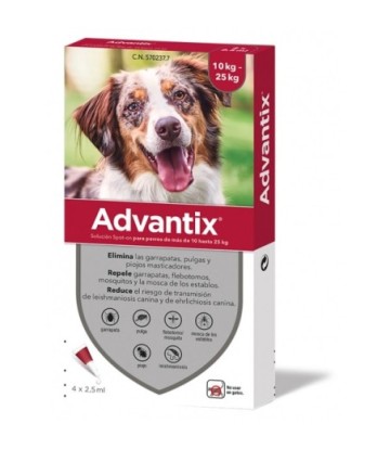 ADVANTIX 1 PIP. 10-25KG