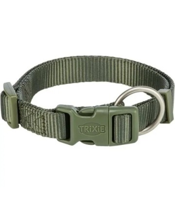 COLLAR NEW PREMIUM M-L 35-55CM/20MM VERDE OLIVA