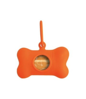 BON TON DISPENSADOR BOLSITAS NEON NARANJA