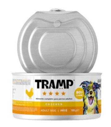 TRAMP DOG PATE POLLO Y BUEY 185GR