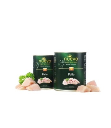 LATA PERRO ADULTO POLLO 800G