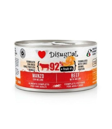 DISUGUAL PERRO TERNERA CON MELON 150GR