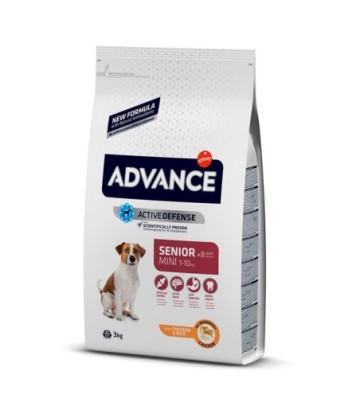 ADVANCE MINI SENIOR POLLO Y ARROZ 3KG