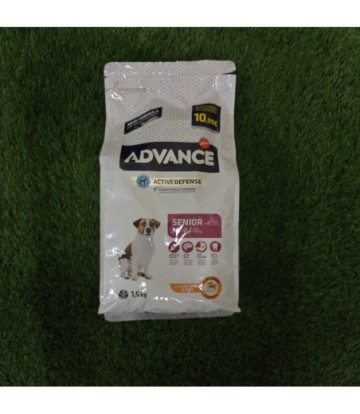 ADVANCE MINI SENIOR POLLO/ARROZ 1.5KG