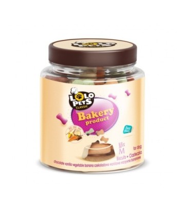 LOLO PETS GALLETAS MIX HUESOS T-M 210GR