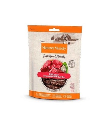 NV SUPERFOOD SNACKS TERNERA CON ESPINACA Y QUINOA