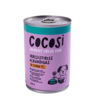 COCOSI DOG LATA ALBONDIGAS DE CERDO 200GR
