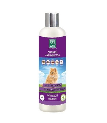 MFS GATO CHAMPU ANTI INSECTOS 300ML
