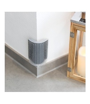 CEPILLO MASAJE ESQUINAS GRIS 8X13CM