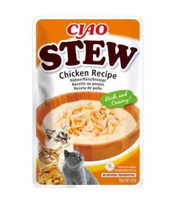 CHURU CAT STEW POLLO 40GR