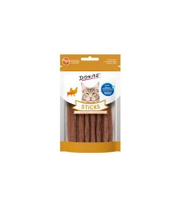 DOKAS GATO STICKS POLLO CON TERNERA 30GR