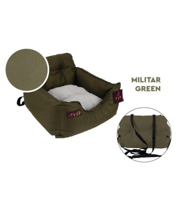 VIP MAYA ASIENTO COCHE VERDE MILITAR