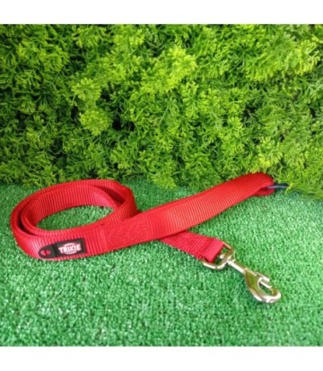CORREA NEW PREMIUM DOBLE L-XL 1M/25MM ROJO