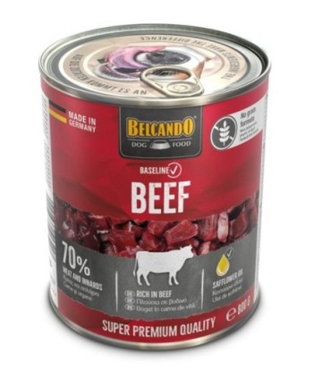 BELCANDO GRAIN FREE LATA TERNERA 800GR