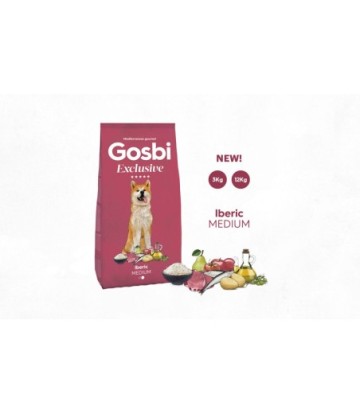 GOSBI EXCLUSIVE IBERIC ADULT MEDIUM 3KG