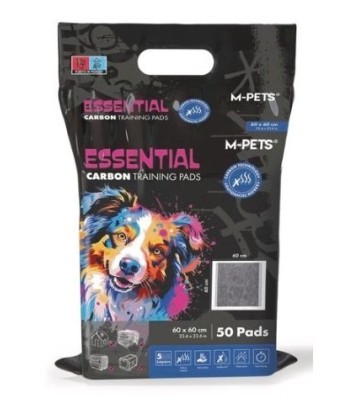 MPETS EMPAPADORES CARBON ACTIVO 45x60CM 50UD