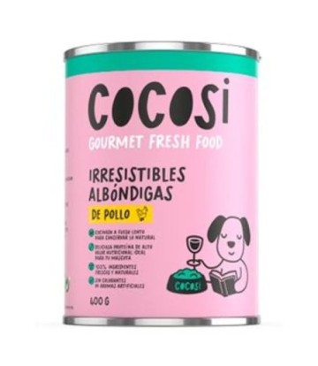 COCOSI DOG LATA ALBONDIGAS DE POLLO 200GR