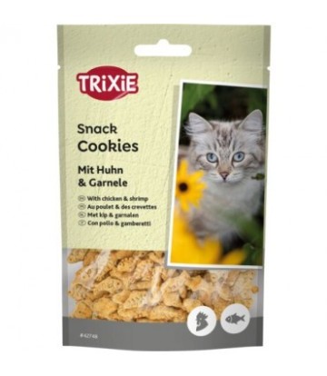 COOKIES CON POLLO Y GAMBAS 50GR