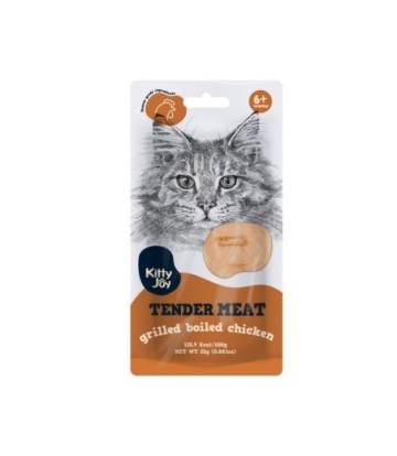 KITTY JOY TENDER MEAT POLLO 25GR