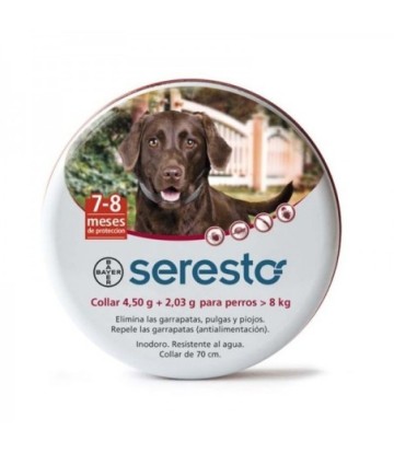 SERESTO PERRO + 8KG 70CM