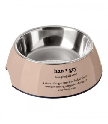 COMEDERO LUTON MELAMINA BEIGE 700ML