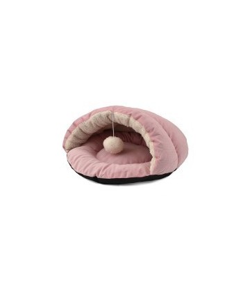 NAYECO CAMA CUEVA ROSA CON PELOTA 45x43x25CM