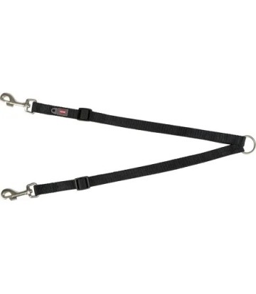 TRIXIE ACOPLADOR NEGRO DE PAREJA XS-S 40-70CM/10MM