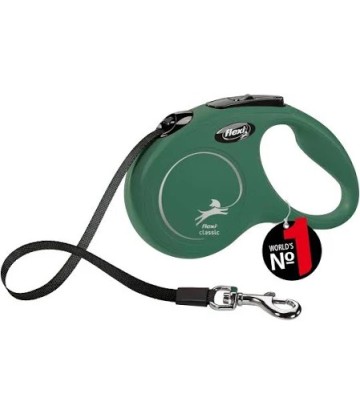 FLEXI NEW CLASSIC CORREA L VERDE 5M