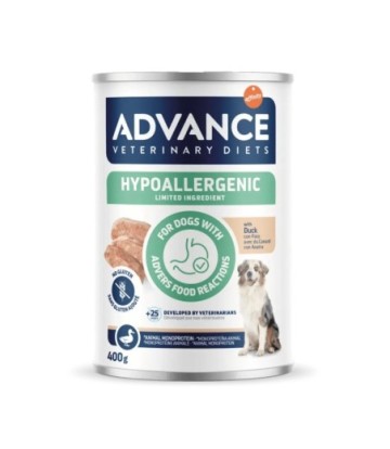 ADVET DOG HYPOALLERGENIC CON PATO 400GR