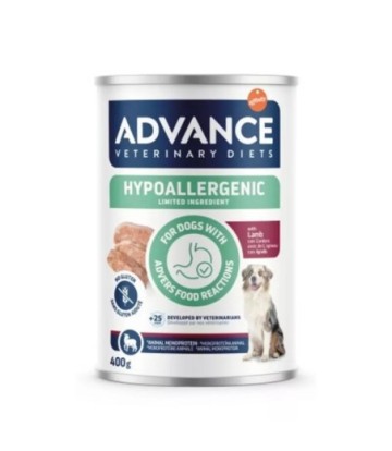 ADVET DOG HYPOALLERGENIC CON CORDERO 400GR