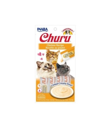 CHURU CAT POLLO 4X14GR