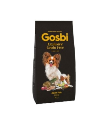 GOSBI EXCLUSIVE GRAIN FREE ADULT MINI FISH 500GR