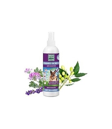 MFS PERRO CHAMPU EN SECO ANTI INSECTOS 250ML