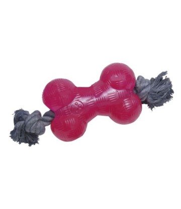 HUESO TPR CON CUERDA 9CM