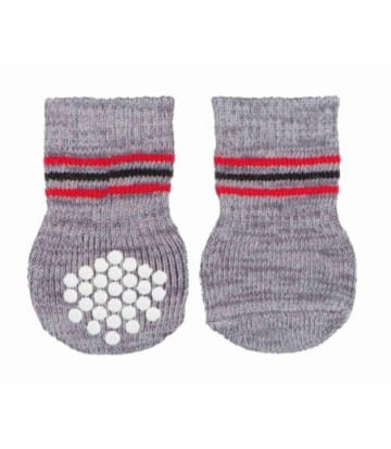 TRIXIE CALCETINES GRIS XS-S PARA PERRO