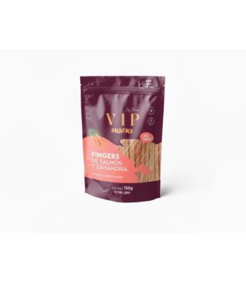 VIP SNACK FINGERS DE SALMON Y ZANAHORIA 150GR