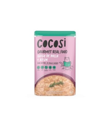 COCOSI GATO GUISO POLLO Y ATUN 40GR