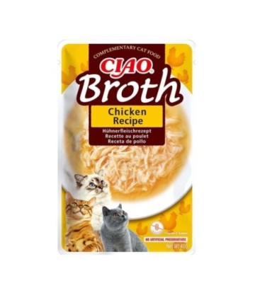 CHURU CAT BROTH POLLO 40GR