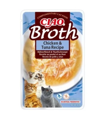 CHURU CAT BROTH POLLO CON ATUN 40GR