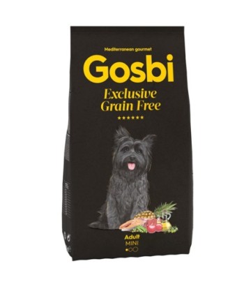GOSBI EXCLUSIVE GRAIN FREE ADULT DUCK MINI 500GR