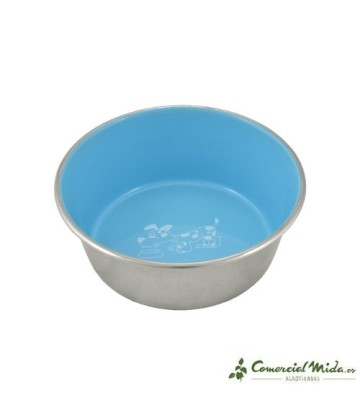 NAYECO COMEDERO INOX ANTIDESLIZANTE SPOT 0.55L