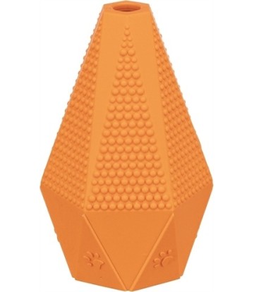 TRIXIE SALTADOR CAUCHO NARANJA 10CM