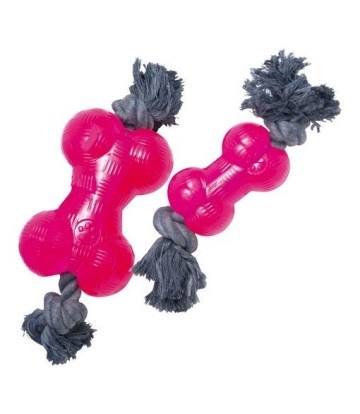 HUESO TPR CON CUERDA 14CM