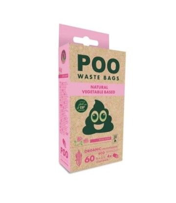 POO BOLSAS CACA 8x15 ROSA